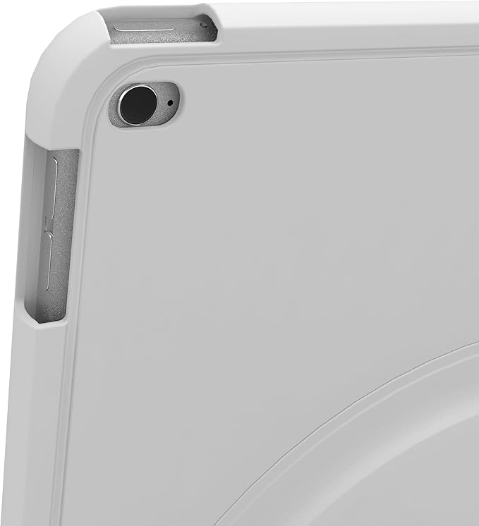 CTA Anti-Theft Case &amp Stand – Solid Security Locking Case with 180° Angle Adjustability – Compatible with iPad 5th-9th Gen Air 1-3 &amp Pro 9.7 and 10.5” - White - (PAD-ASCS10W)