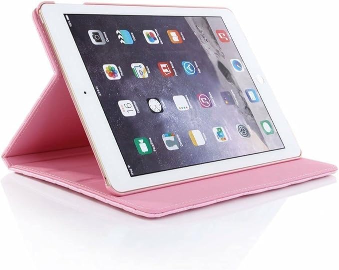 Topwin Cute Crown Case for iPad Mini 7 (A17 Pro) 2024/Mini 6 2021 Bling Diamond PU Leather Smart Auto Sleep/Wake with Kickstand Full Body Shockproof for Apple iPad Mini 7th/6th Generation 8.3(Black)