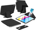 kenke Magnetic Case for iPad 11 Inch A16 2025/10th Generation 10.9 Inch 2022 with Detachable Clasp Slim Strong Magnetic Multi-fold Stand Cover with Pencil Holder Auto Wake/Sleep Black