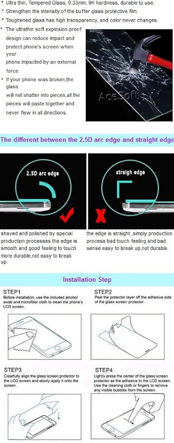 High Definition Anti-Shatter Heavy-Duty Wear-Resisting Tempered Glass Screen Protector Film Full Impact Protective Resistant Anti-Dirt Soft TPU Protective Case Compatible with Orbic Maui RC545L