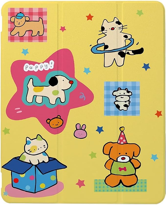 cute cartoon cats and dogs
