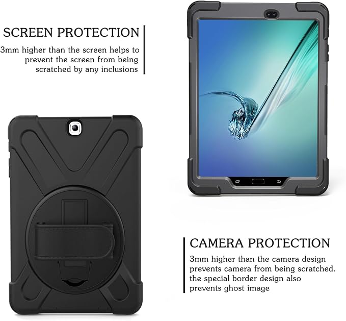 Galaxy Tab S2 9.7 Case-Black