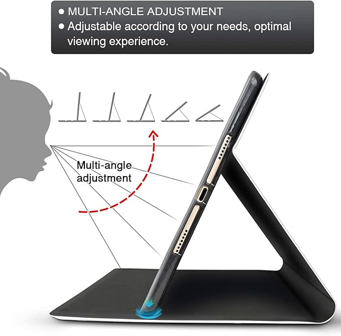 Case for Amazon Kinlde Fire HD 10 Tablet Case (9th/7th/5th Generation 2019/2017/2015 Release) Slim Premium PU Leather Smart Folio Stand Cover with Auto Wake SleepCherry Blossom Dragon