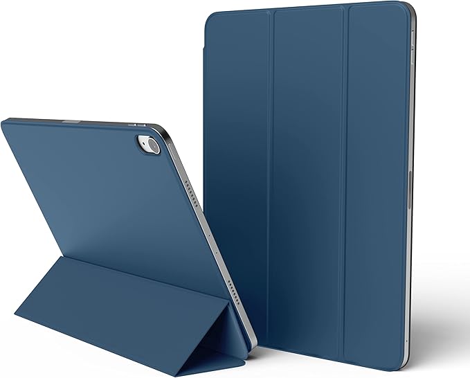 elago Case for iPad Air 11(M4 M3 M2) 5th 4th / Pro 11(1st) - iPad Case with Magnetic Attachment to Metal Compatible with Apple Pencil and elago’s Pencil case (Blue)