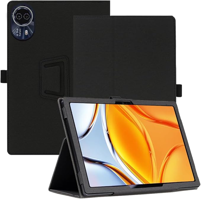 Case for Urao G140L/ TECLAST T70/ HIGRACE G140L/ Callsky-Tech Ctab 14 Tablet 14 Inch Premium PU Leather Folio Folding Stand Protective Tablet Cover with Hand Strap Magnet