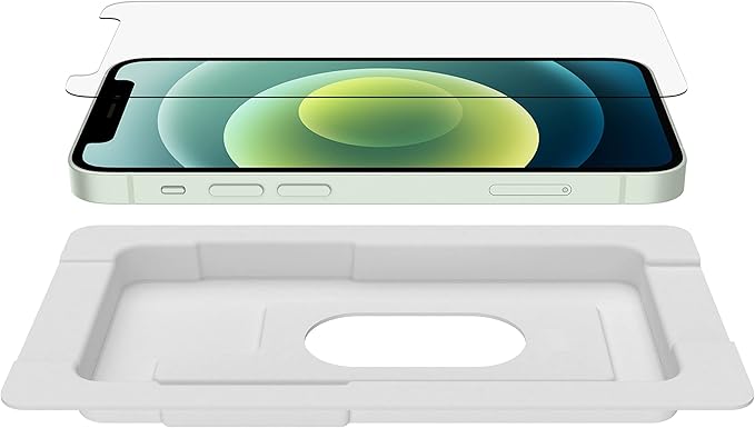 Belkin iPhone 12 Mini Screen Protector TemperedGlass Antimicrobial-Treated