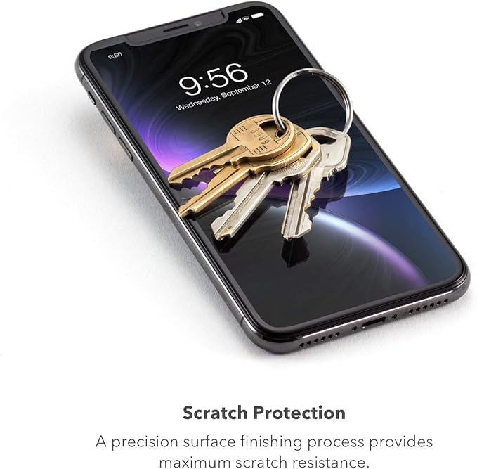 ZAGG Glass+ Screen Protector for iPhone 12/12 Pro - 3X Shatter Protection Scratch Resistant Oil-Resistant Surface InvisibleShield Easy to Install