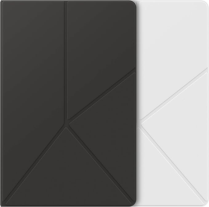 Samsung Galaxy Tab S11 Smart Book Cover Tablet Case Minimalist Style Slim and Sleek Foldable Stand US Version White
