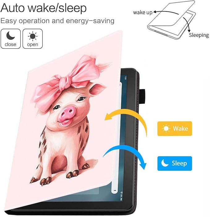 Pink Cute Cartoons Pig