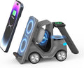 5 in 1 Wireless Charging Station for iPhone ChargerWireless Charger for iPhone16/15/14/13/12 Series&amp AirPods pro/3/2&amp iWatchfor Samsung Charging Station (Grey)