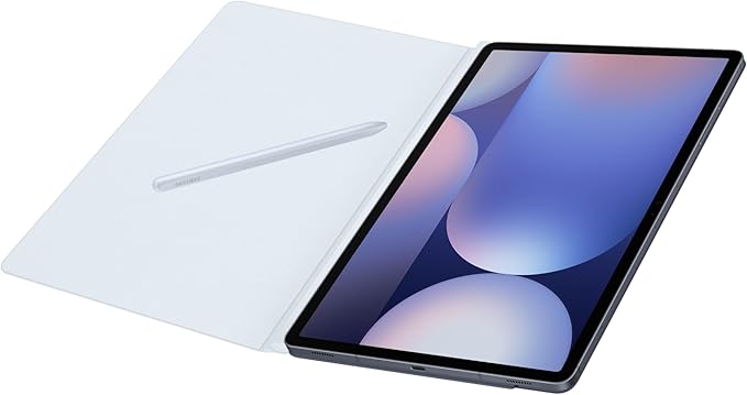 SAMSUNG Galaxy S10+ | Tab S9+ | S9FE+ Smart Book Cover Tablet Protection Case Portrait and Landscape Modes Detachable Platform Auto Screen On/Off US Version Blue
