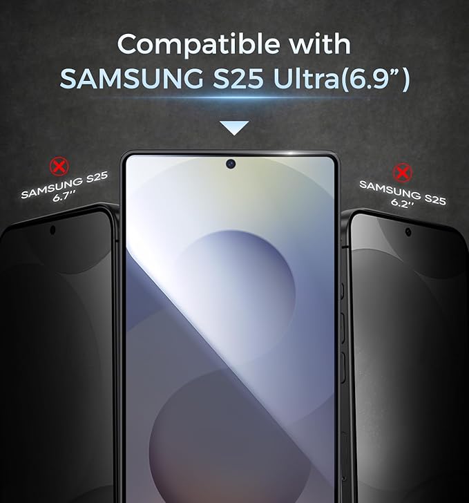 MAGIC JOHN 2 Pack for Samsung Galaxy S25 Ultra Screen Protector with Shatterproof Tempered Film Auto Dust-Elimination Bubble Free &amp HD Clear Easy Installation for Samsung Galaxy S25 Ultra