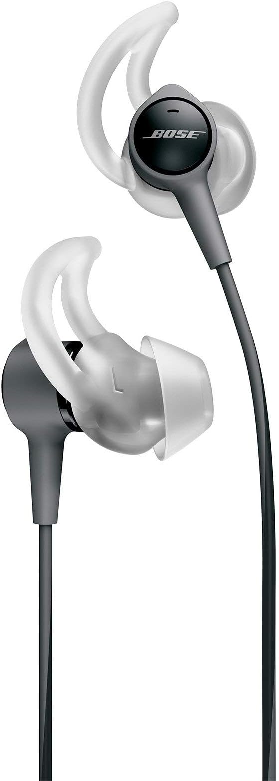 Bose SoundTrue Ultra in-ear headphones -compatible for Apple devices 741629-0010-cr Charcoal (Renewed)