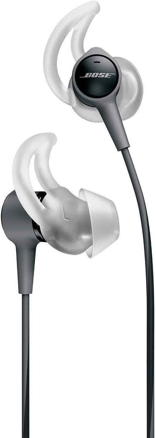 Bose SoundTrue Ultra in-ear headphones -compatible for Apple devices 741629-0010-cr Charcoal (Renewed)