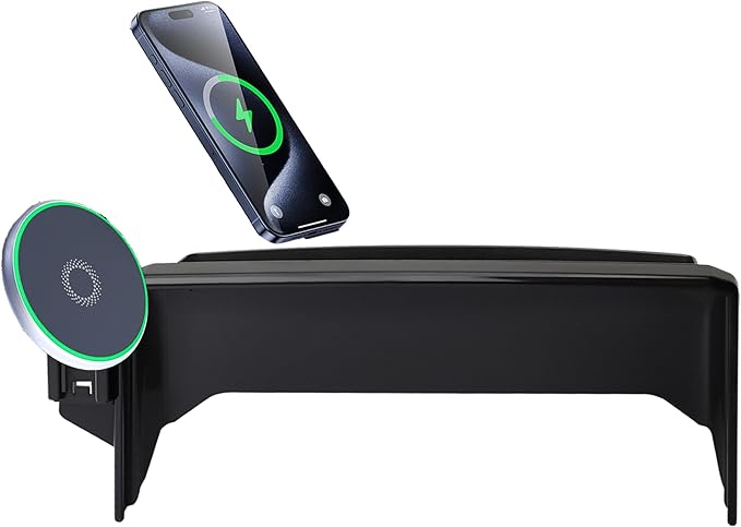 Wireless Charger Car Phone Holder for Toyota Corolla 2019-2026 / Corolla Cross 2022-2026 Accessories Apply to 8 Inch Screen Fixed Clip 360° Rotation Cell Phone Mount