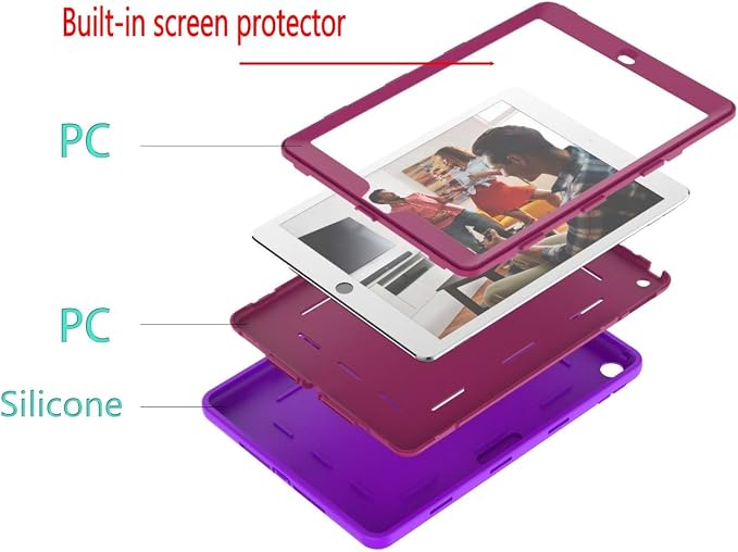 purple + pink