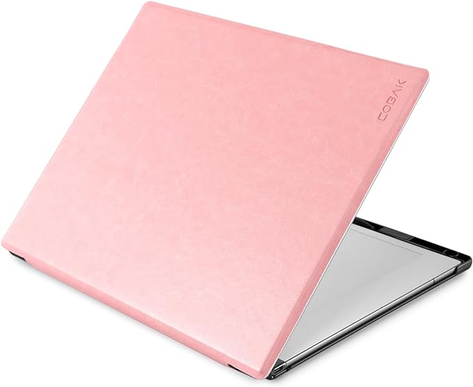 CoBak Case for Remarkable 2 Paper Tablet - Lightweight and Hard Back Shell Protective Book Folio Cover with Built-in Pen Holder - for 10.3 2020 Released (Pink)
