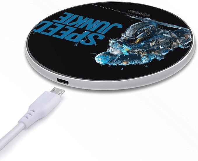 Speed Junkie Bike Superbike Phone Charger Magnetic Charging Pad Anti-Slip with USB Cable