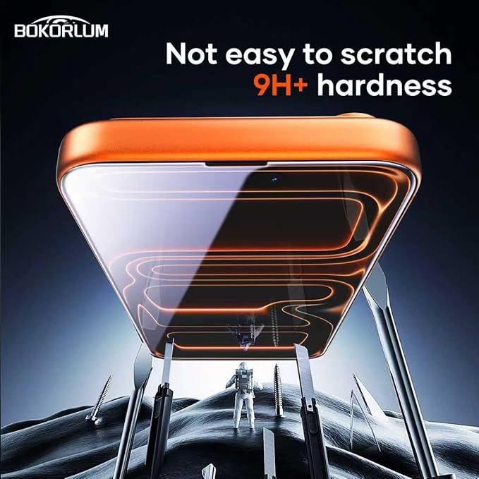 Privacy Screen Protector for iPhone 17 ProTempered GlassMatteMilitary Grade Shatterproof9H+ HardnessFull CoverageAuto Dust RemovalNo BubblesultrathinEasy Installation(2 Pack) (privacy 17Pro)