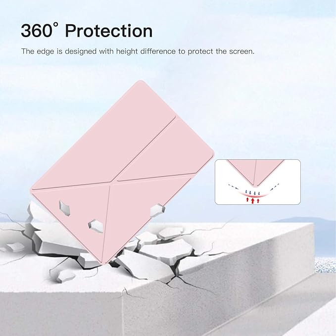 for Samsung Galaxy Tab S11 Ultra Case 14.6 inch Magnetic Attachment | Auto Wake/Sleep | Multi-Viewing Angles | Slim Light Shell Cover | Compatible with Samsung Galaxy Tab S11 Ultra | Pink