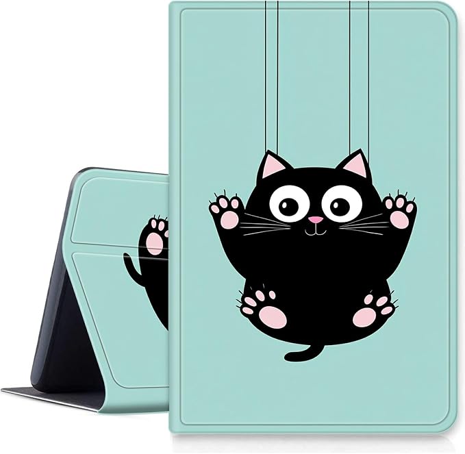 Cute Cartoon Black Cat