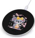 Easter Koala Wireless Charger Anti-Slip Wireless Charging Pad Slim Charger Mat for Men Women