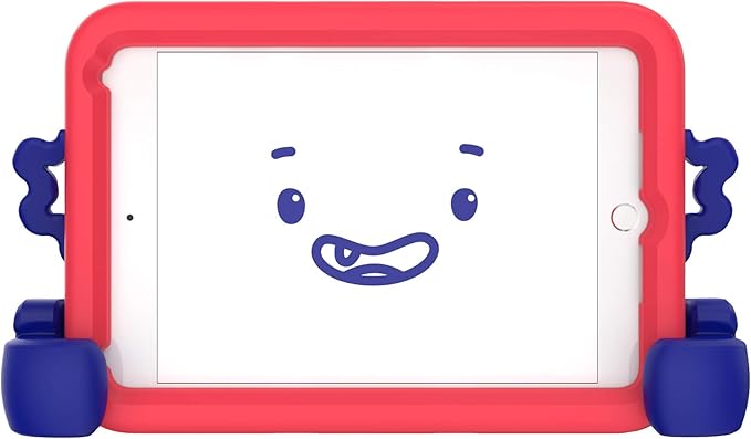 Speck Products Case-E Fits iPad mini 4 Case (2019) Case for Kids Sandia Red/Brilliant Blue