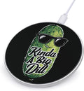 Kinda A Big Dill Pickles Phone Charger Magnetic Charging Pad Anti-Slip with USB Cable