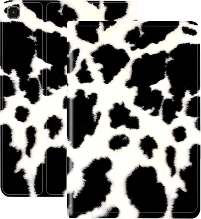 Black and White Cow Print
