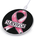 Breast Cancer Survivor Phone Charger Magnetic Charging Pad Anti-Slip with USB Cable