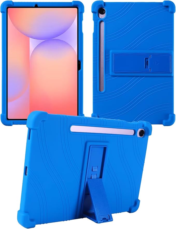 Case for Samsung Galaxy Tab S10 FE Plus/S10 FE+5G 13.1-Inch - Protective Cover with S Pen Holder &amp Multi-Angle Viewing Stand (Blue)