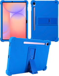 Case for Samsung Galaxy Tab S10 FE Plus/S10 FE+5G 13.1-Inch - Protective Cover with S Pen Holder &amp Multi-Angle Viewing Stand (Blue)