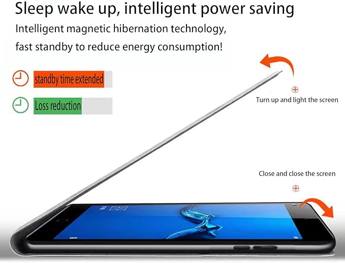 Case for Samsung Galaxy Tab A11/A9 8.7 Inch 2025/2023 CaseSlim Lightweight PU Leather Cover with Auto Wake/SleepAdjustable Viewing Angles.Purple Cherry Blossoms