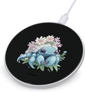 Hermit Crabs Pet Flowers Wireless Charger Anti-Slip Wireless Charging Pad Slim Charger Mat for Men Women
