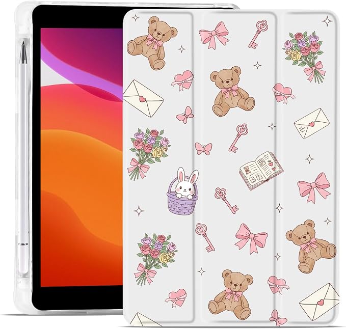 Teddy Bear Letters Hearts