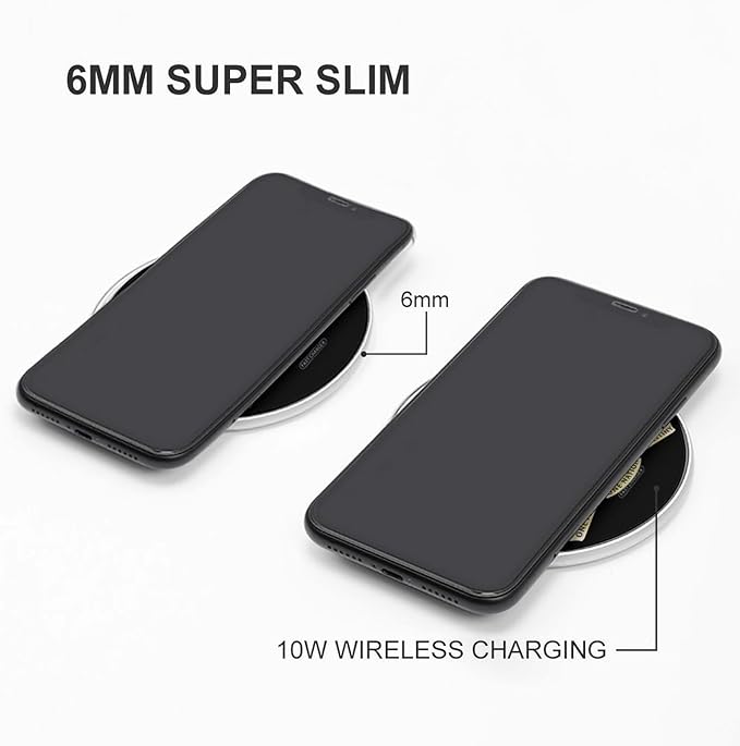 Coat of Arms of Guyana Fast Portable Charger 10W Funny Graphic Phone Charging Pad with USB Cable