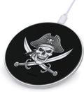Skull Pirates Fast Portable Charger 10W Funny Graphic Phone Charging Pad with USB Cable