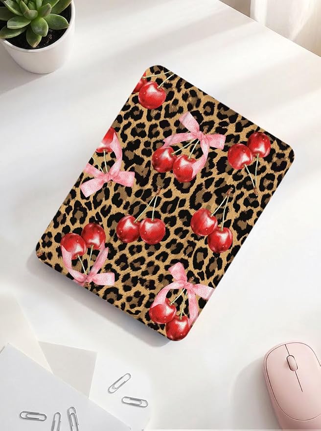 Brown Leopard 2 & Pink Bow
