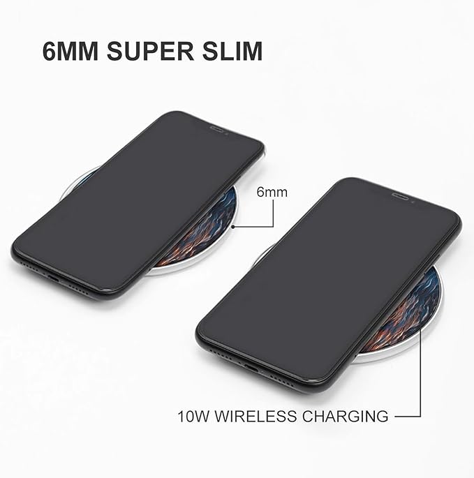 Sunset Sailboat Wireless Charger Anti-Slip Wireless Charging Pad Slim Charger Mat for Men Women