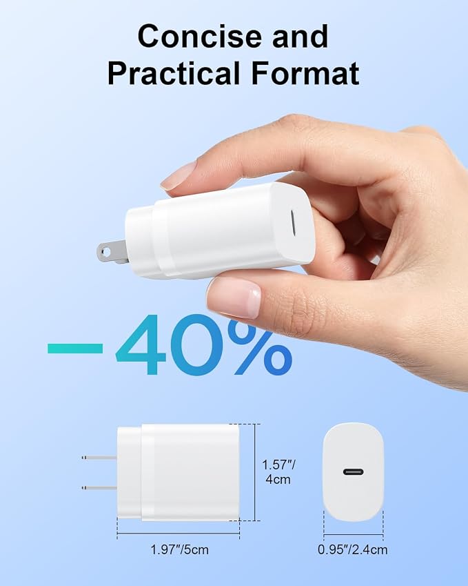 3Pack-25W 6FT C-C White