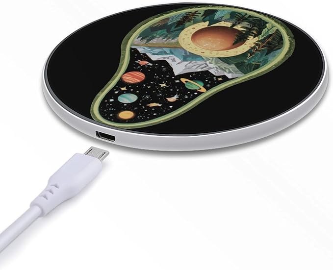 Avocado Planet Cell Phone Charger Magnetic Charging Pad Anti-Slip with USB Cable
