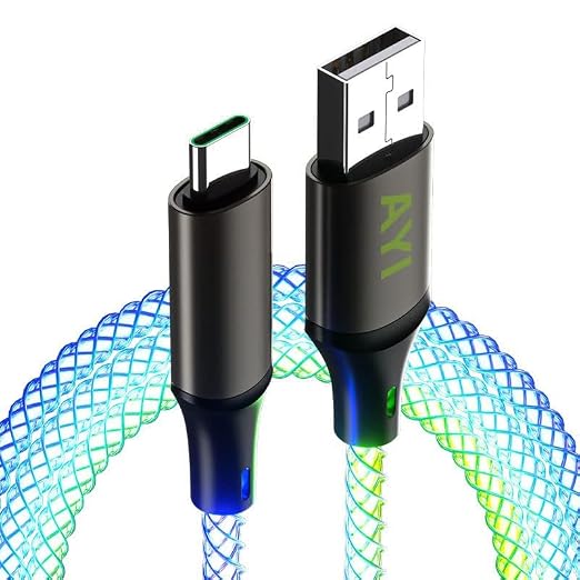 USB A To C RGB Colorful