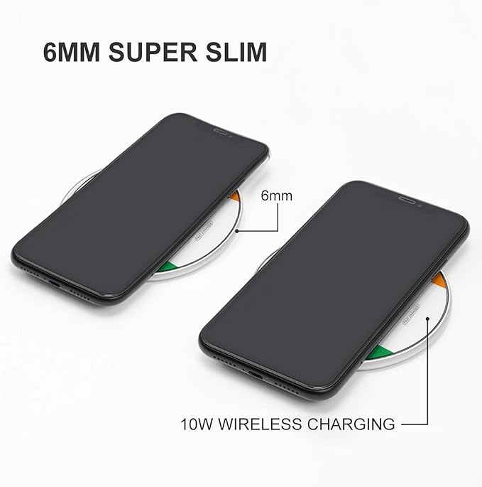 Irish Flag Ireland National Emblem Phone Charger Magnetic Charging Pad Anti-Slip with USB Cable