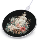 Vintage Festive Lantern Fast Portable Charger 10W Funny Graphic Phone Charging Pad with USB Cable