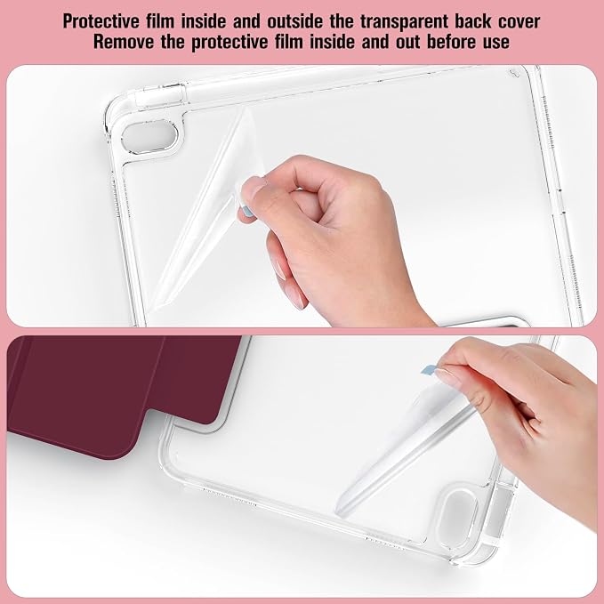 Clear+Wine Red