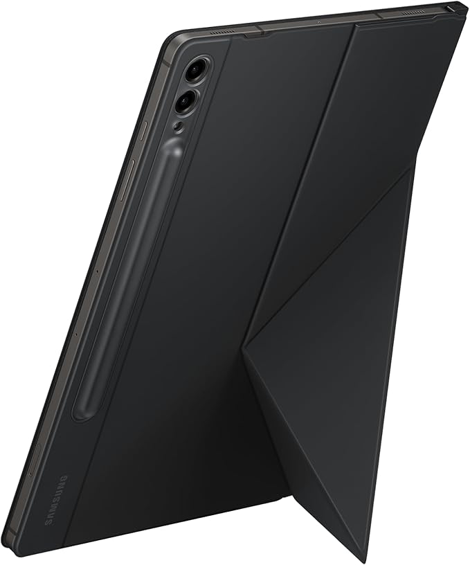 SAMSUNG Galaxy Tab S10+ | S9+ | S9FE+ Smart Book Cover Tablet Protector Case Landscape and Portrait Stand Options Detachable Magnetic Back Auto Screen On/Off US Version Black