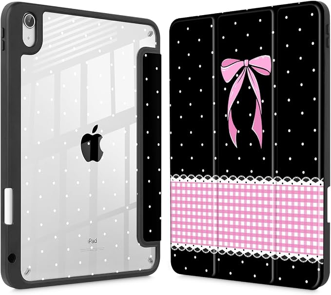 Pink Bow-Polka Dot
