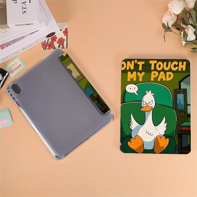 angry duck don't touch my pad