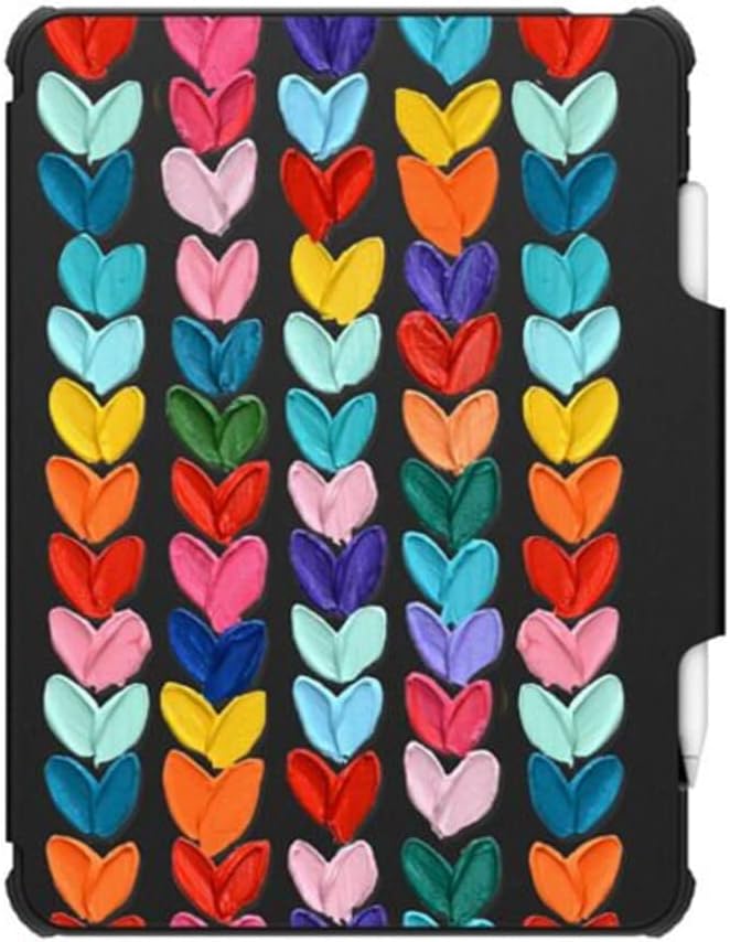 Clear Polka Daub Hearts