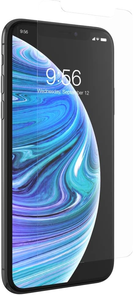 ZAGG Glass Elite Screen Protector - Made for Apple iPhone 11 - Case Friendly Screen - InvisibleShield - Impact &amp Scratch Protection (200103913)